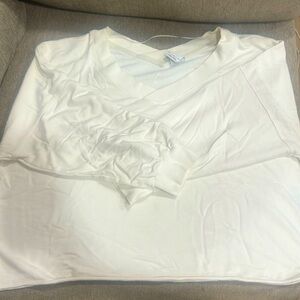 Nike yoga crop style sweatshirt